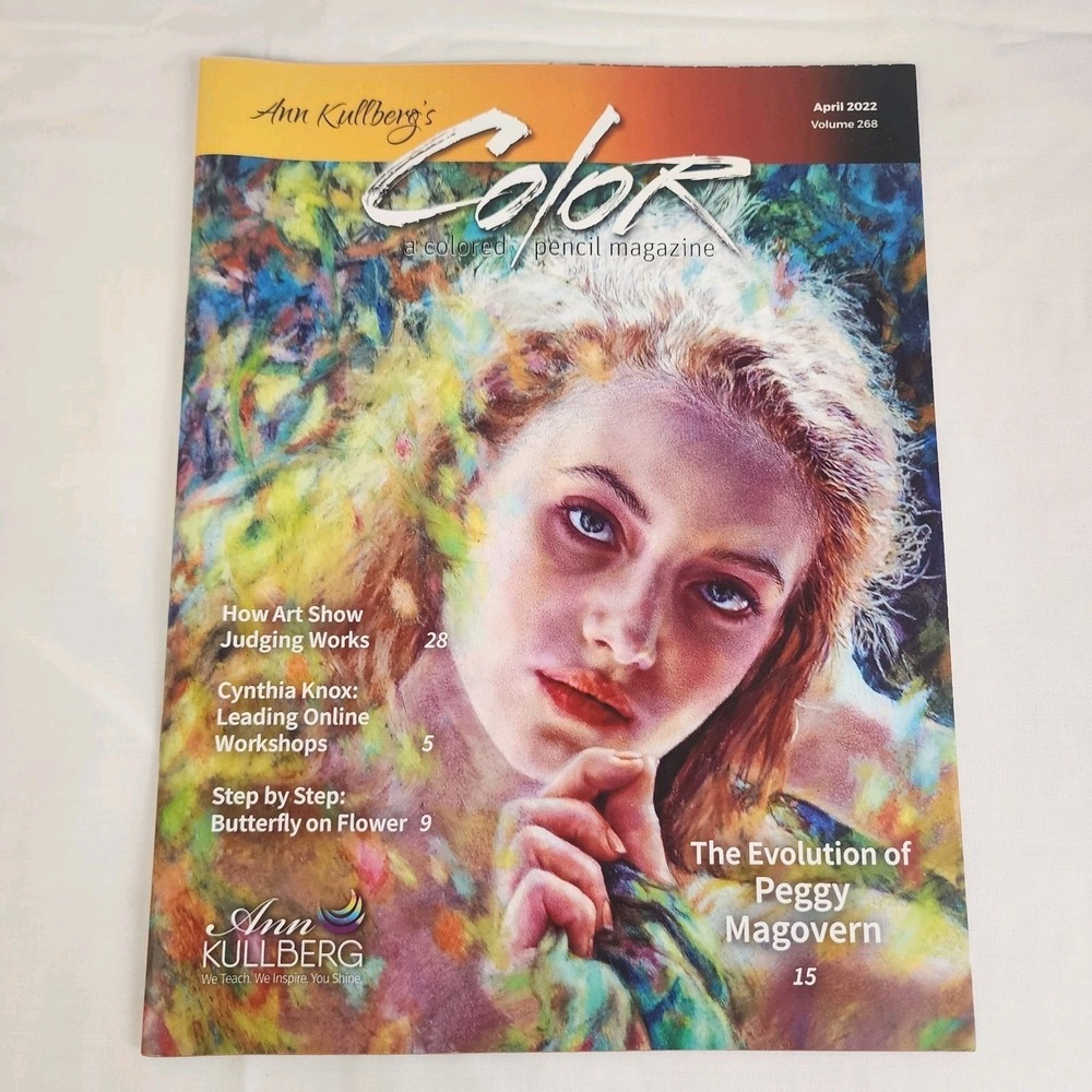 Color Magazine April 2022 By Ann Kullberg Colored Pencil Art
